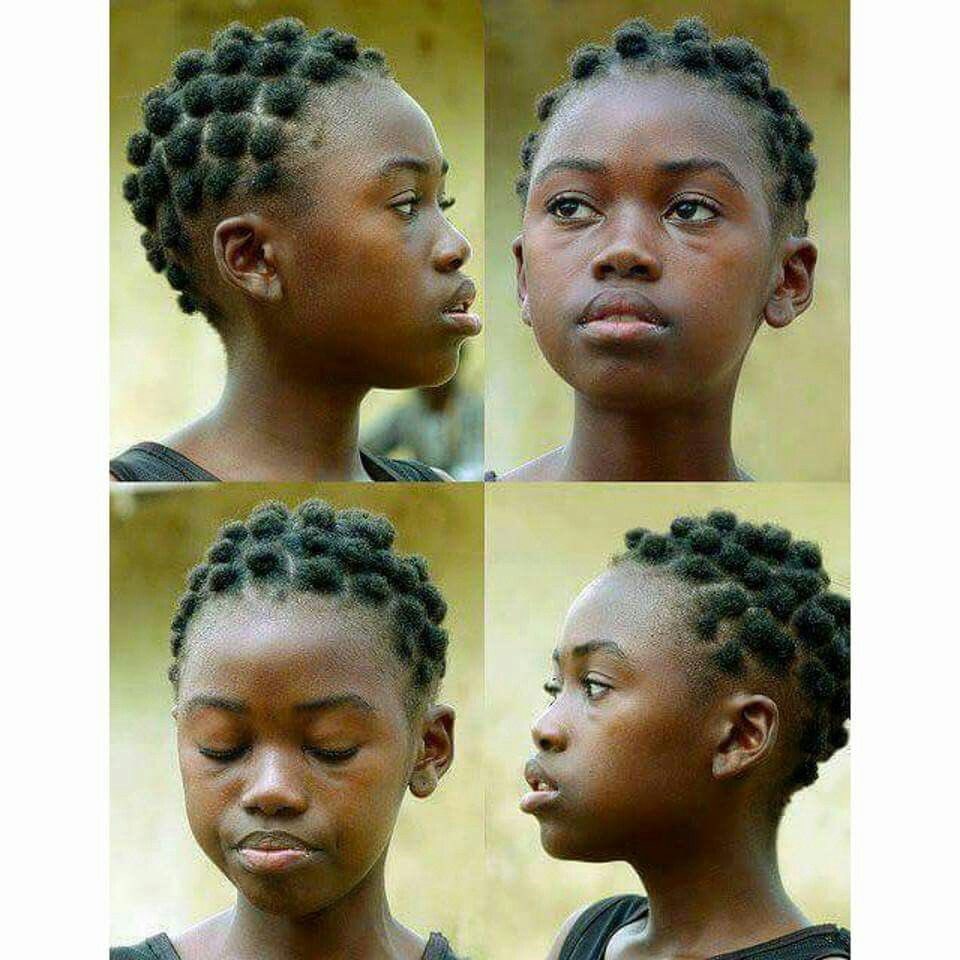 Channy's hair and nails care - This is a flat-twist with bump and grind  hairstyle, where here natural hair have been style for school, also  specialize in kids hair. | Facebook