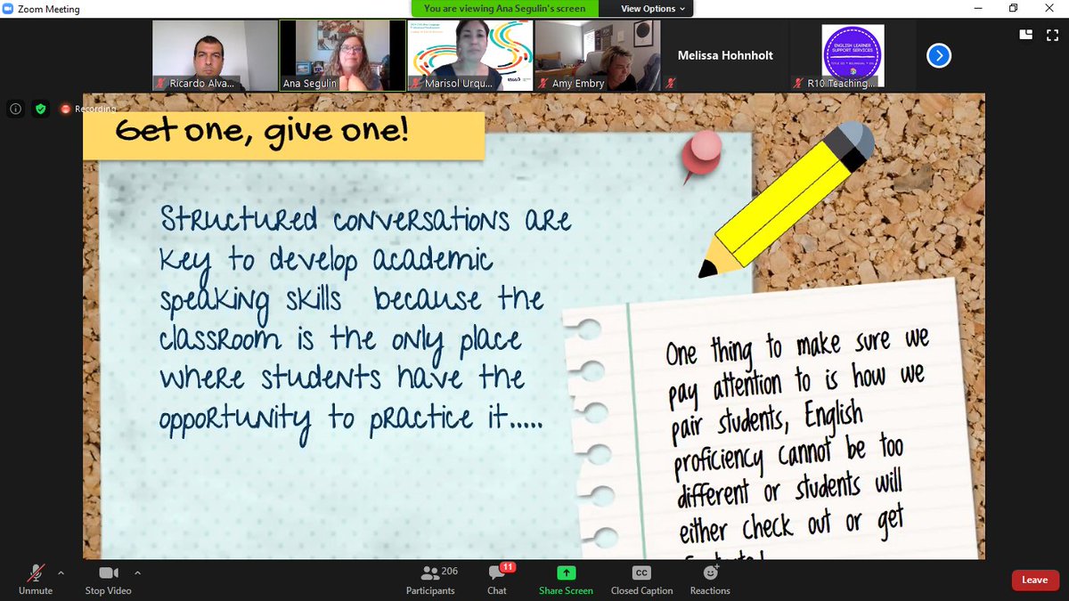 UAlvarez's tweet image. Sheltered Instruction Strategies for the Win! Great presentation! @AnaSegulin @TylerisdBil_ESL #R10PowerOfUnity
