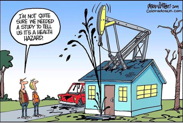 safehealthyco's tweet photo. Let’s not be the butt of the joke anymore, #Colorado! Sign Initiative 174 and vote YES in Nov for 2500ft safety zones for new #oilandgas extraction!

#coloradolife #coloradosprings #coloradoliving #climateaction #climateactionnow #denver #bouldercolorado #copolitics #2020election https://t.co/cFeAXEtisk
