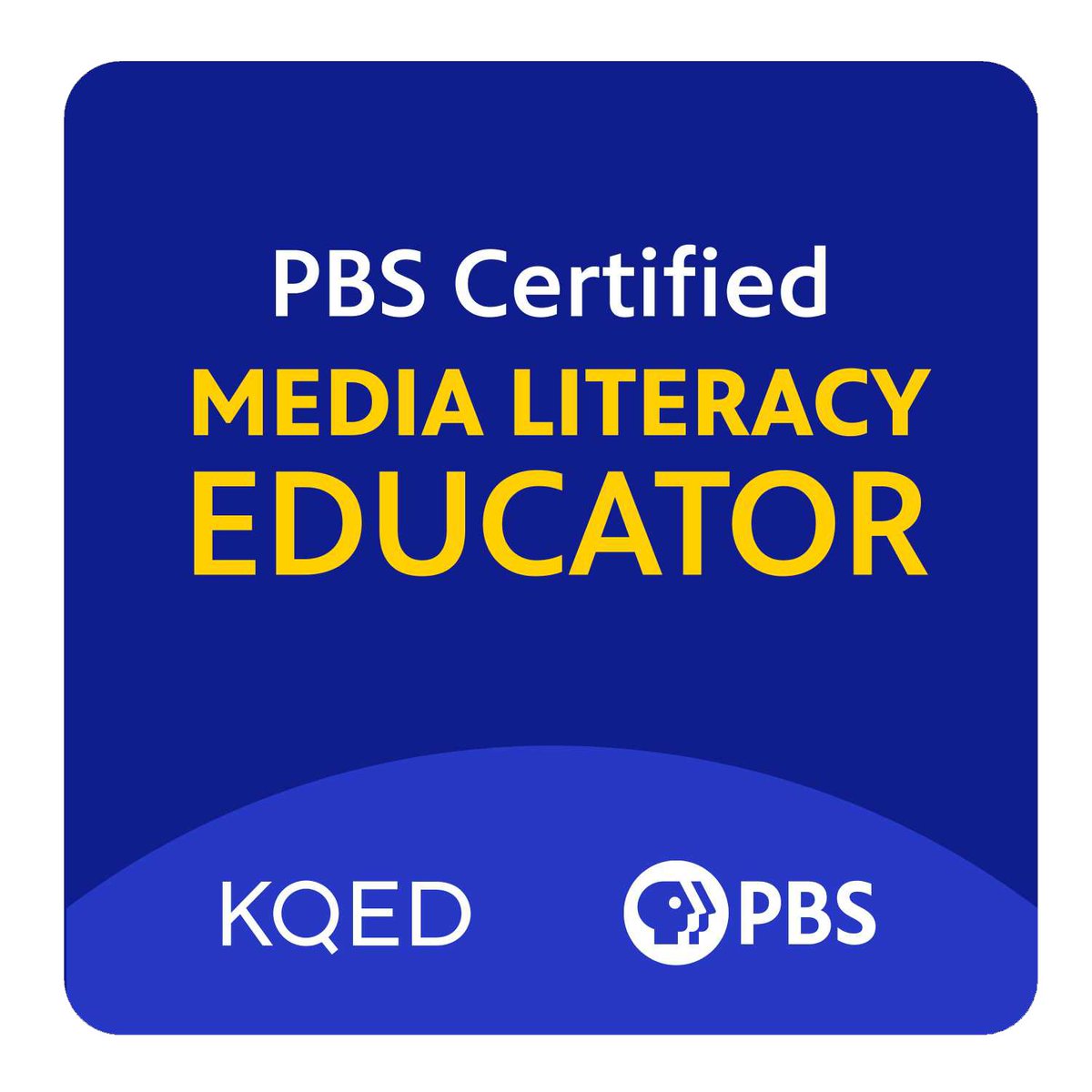 Today we welcomed our 27th PBS Certified #MediaLiteracy Educator : Isabella Hashimoto, an English teacher in San Jose, CA! June has been a huge month, with 5 educators joining the fold. Find out how you can get certified at kqed.org/certification @pbsteachers @KQEDedspace