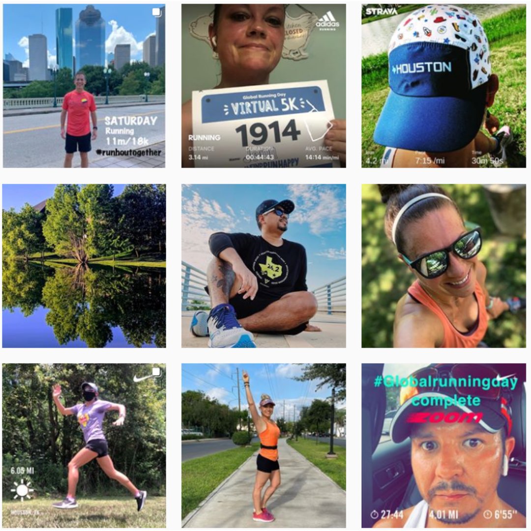 HoustonMarathon's tweet photo. All of HOU did it! We ran 100,000 miles 🥳 and with only a week left in June, we challenge HOU to see how high we can get this total! Stick with us for a few more days to win additional prizes, finish out the challenge, and #RunHouTogether. Who’s in?! 🙋‍♀️🙋‍♂️🙋 https://t.co/mcVXXPLQiO