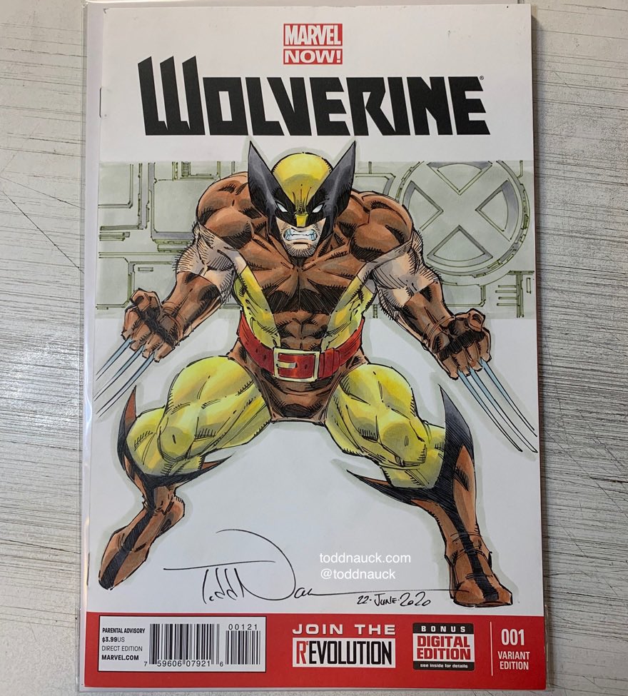 CGC Comics  Classic Wolverine sketch by the man himself  Facebook