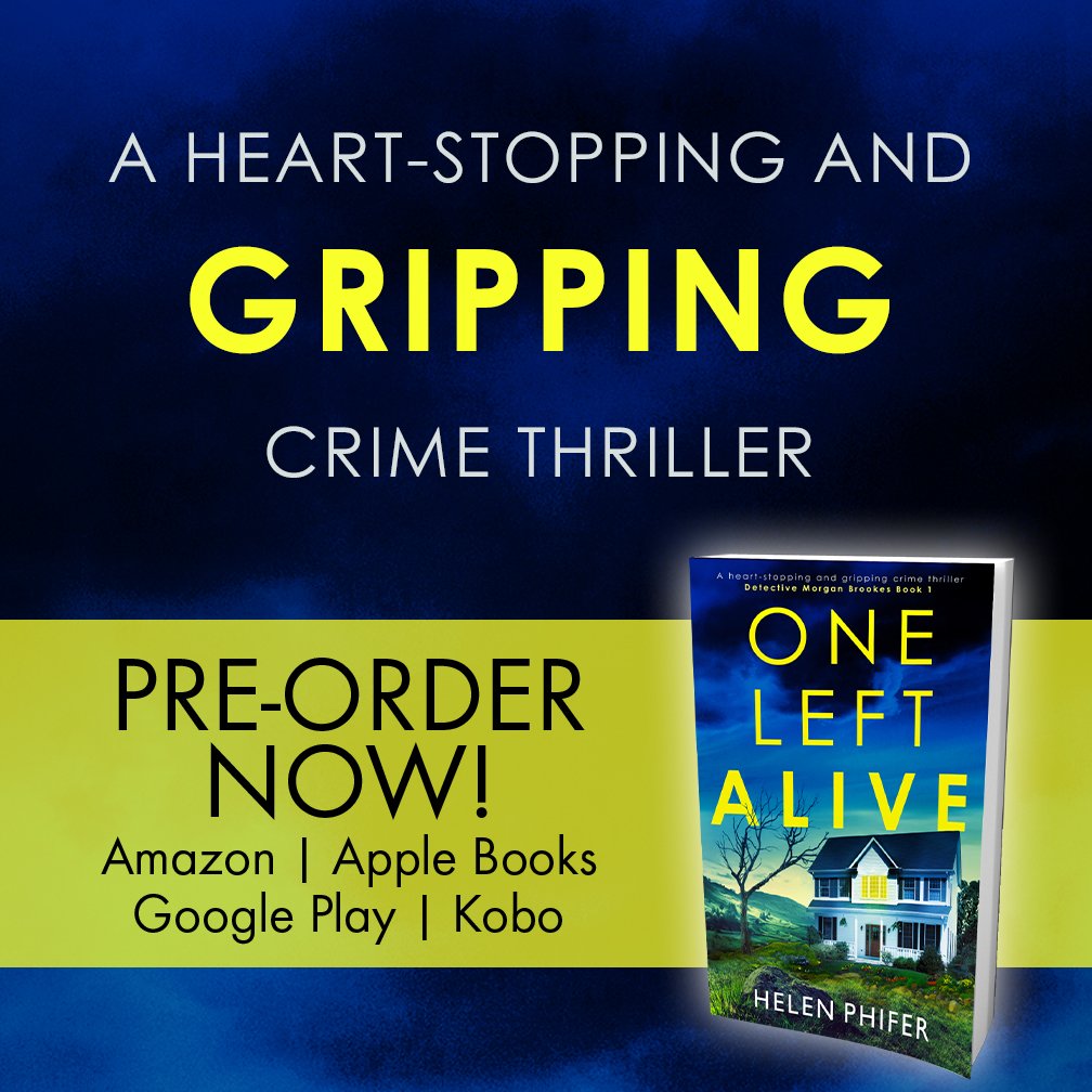bookouture's tweet photo. #ICYMI #CoverReveal 

@helenphifer1's #OneLeftAlive: A heart-stopping and gripping crime thriller! Out Sept 1st - pre order for 99p/99c here: 

Amazon: https://t.co/uhHlzeZ4B8 
Apple: https://t.co/Lnn0vB06FF 
Kobo: https://t.co/6PSwVNR7lH 
Google: https://t.co/vOmyDK6yEm https://t.co/U5EJdQAi9g