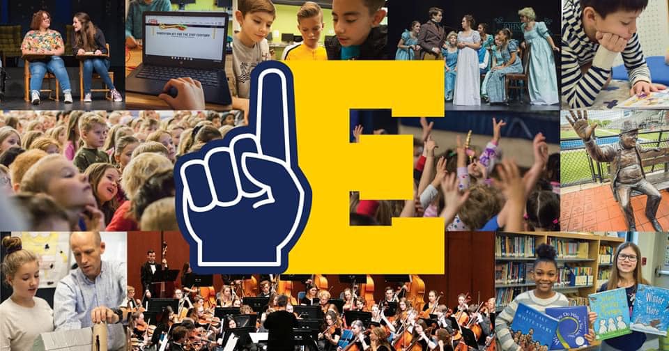 COMMUNITY GARAGE SALE  

One East – all proceeds supporting our schools. 

Accepting DONATIONS Wed 6/24, 10–7 &amp; Thurs, 6/25, 7–3

SALE Fri 6/26 &amp; Sat 6/27, 9–6 
EGR Middle School