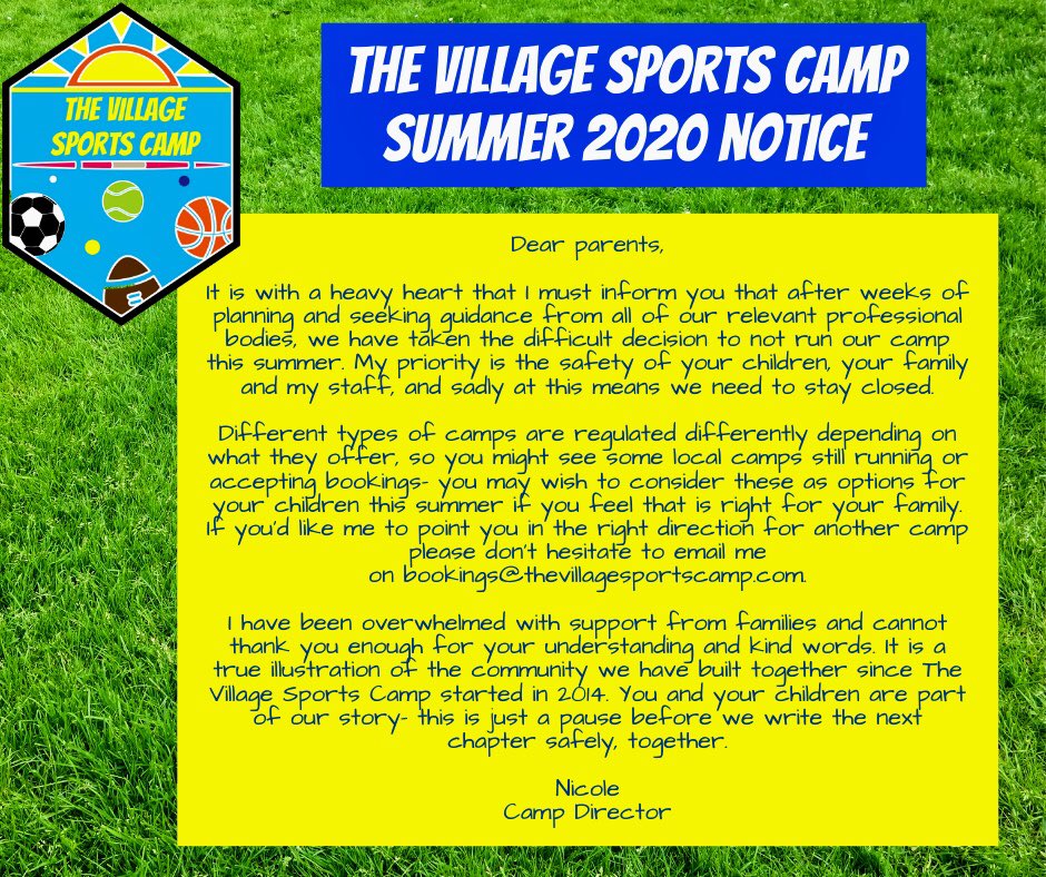 Village Sports Camp Thevsportscamp Twitter