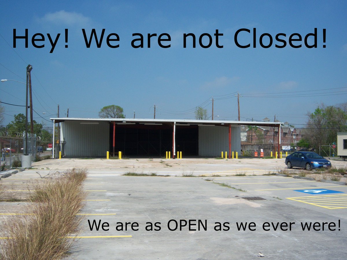 The Reuse Warehouse is open for business. Now more than ever, we need your reusable building materials to give to non-profit organizations and people rebuilding from natural disasters. Let's stay safe, team up, and make the best of this time! 281-814-3324.