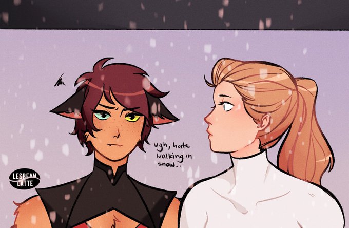 Adora won't stop wooing her girlfriend #catradora #spop #shera 