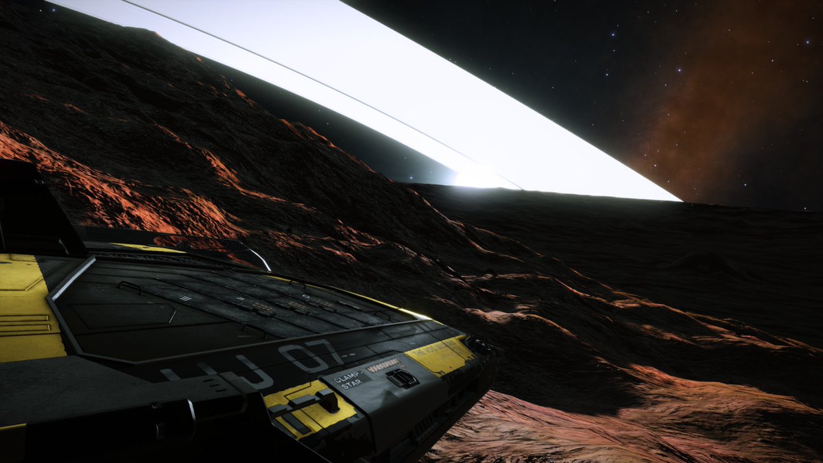 6/20Camel must have been impressed. I guess he liked the custom engineered, 40-ly Sidewinder, and the thought of an explorer using it to travel the expanse of the Galaxy.