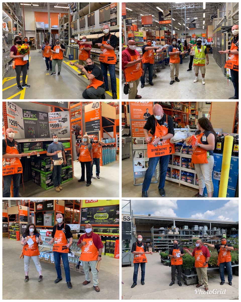 Excellent Day with our RVP Jason and DM Steve practicing social distancing while recognizing the amazing contribution of our associates. Thanks to Jason and Steve it was a great day.