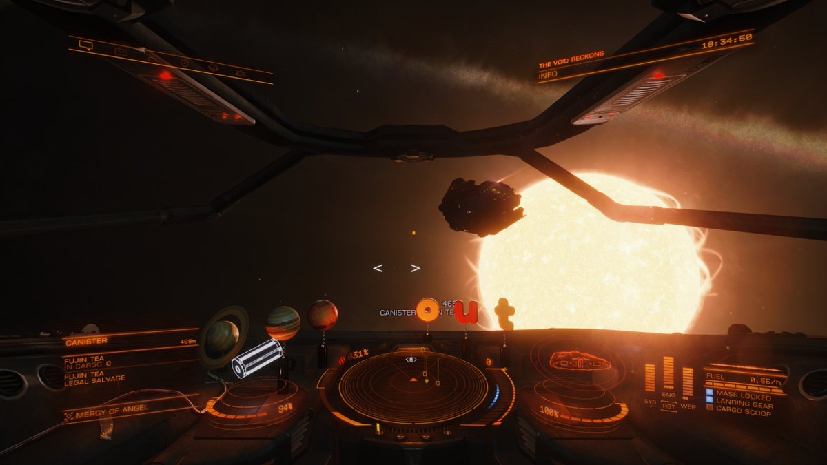 17/20What was left, was hope. Hope that an innocuous tonne cascket of tea, bought on the fringes of civilised space, could travel to the end of the galaxy,and back again, even if it's carrier had changed along the way.