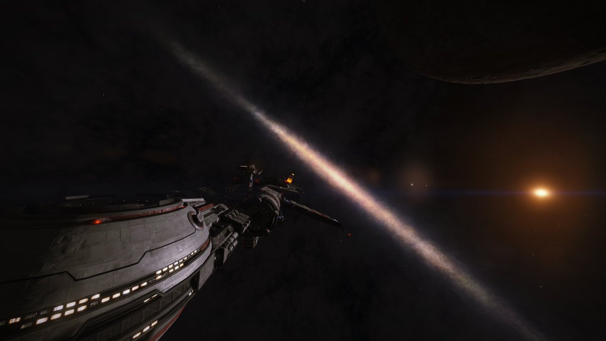 13/20On out... Out to finally meet with my destiny. The Mercy of Angel. Boarding the ship close to the Abyss, I shunned most social events, spending my time within the Cartographics office trying to sell my 70Kly of data from this last spinward march of my Sidewinder.