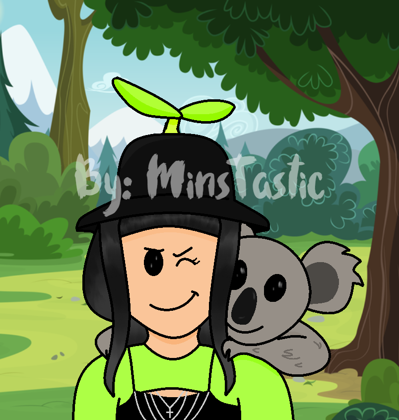 MinsTastic's tweet photo. I made this head shot drawing for @nicole_inq ! I hope Y'all like it😁
⋘ ───────── ∗ ⋅◈⋅ ∗ ───────── ⋙
#robloxart #commissions #artcommissions #minstastic #art #robux #roblox #drawing #robloxdrawing 
#robloxcommission #gfx #rt #garden #nature #koala https://t.co/vjhM6sDZJl