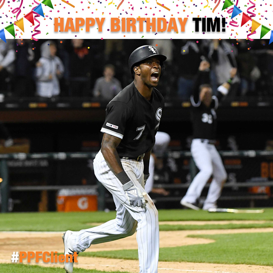 Wishing a very happy birthday to and 2019 AL Batting Champion Tim Anderson ( 