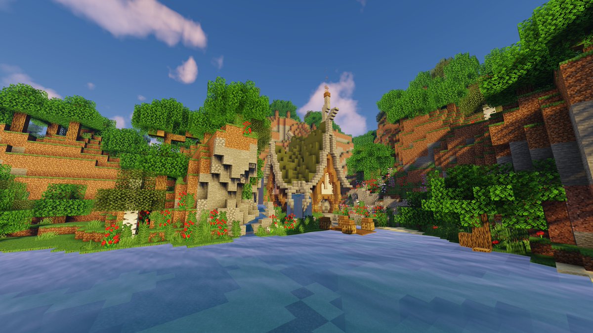 PlayerGabriel4's tweet photo. Eae, galera! Tudo bem? Hoje trago esta bela casa fantasy!! Oque acharam?
#Minecraft #minecraftnetherupdate #DIY https://t.co/cHVRCnLJZI