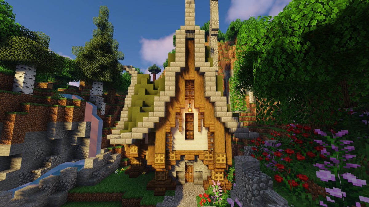 PlayerGabriel4's tweet photo. Eae, galera! Tudo bem? Hoje trago esta bela casa fantasy!! Oque acharam?
#Minecraft #minecraftnetherupdate #DIY https://t.co/cHVRCnLJZI