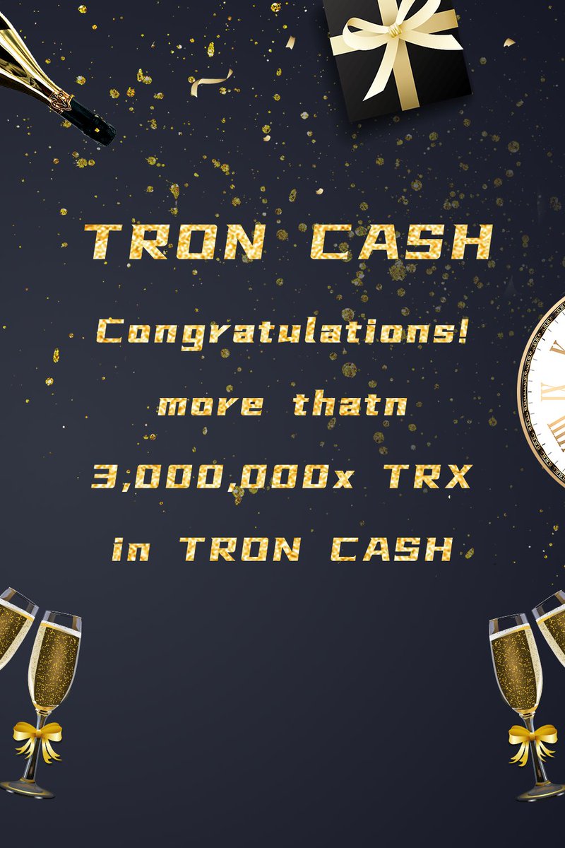 Tron Cash Official tweet media