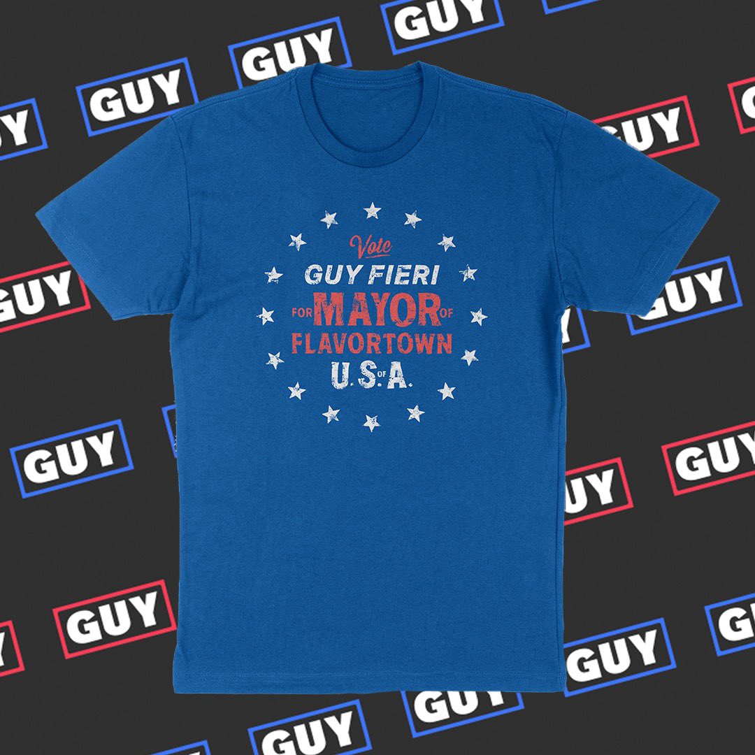 I’m Guy Fieri and I approve this Tweet. 

🛒: guyfieristore.com