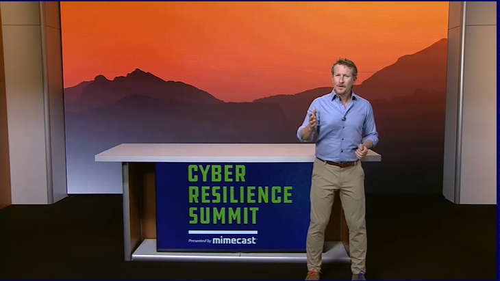Mimecast's tweet photo. Peter Bauer opens session two of the #CRSummit with an informational keynote before bringing on two very special guests. We're ready to take on the day! 

https://t.co/4use0zMZZ8 https://t.co/YtvgJKDKll