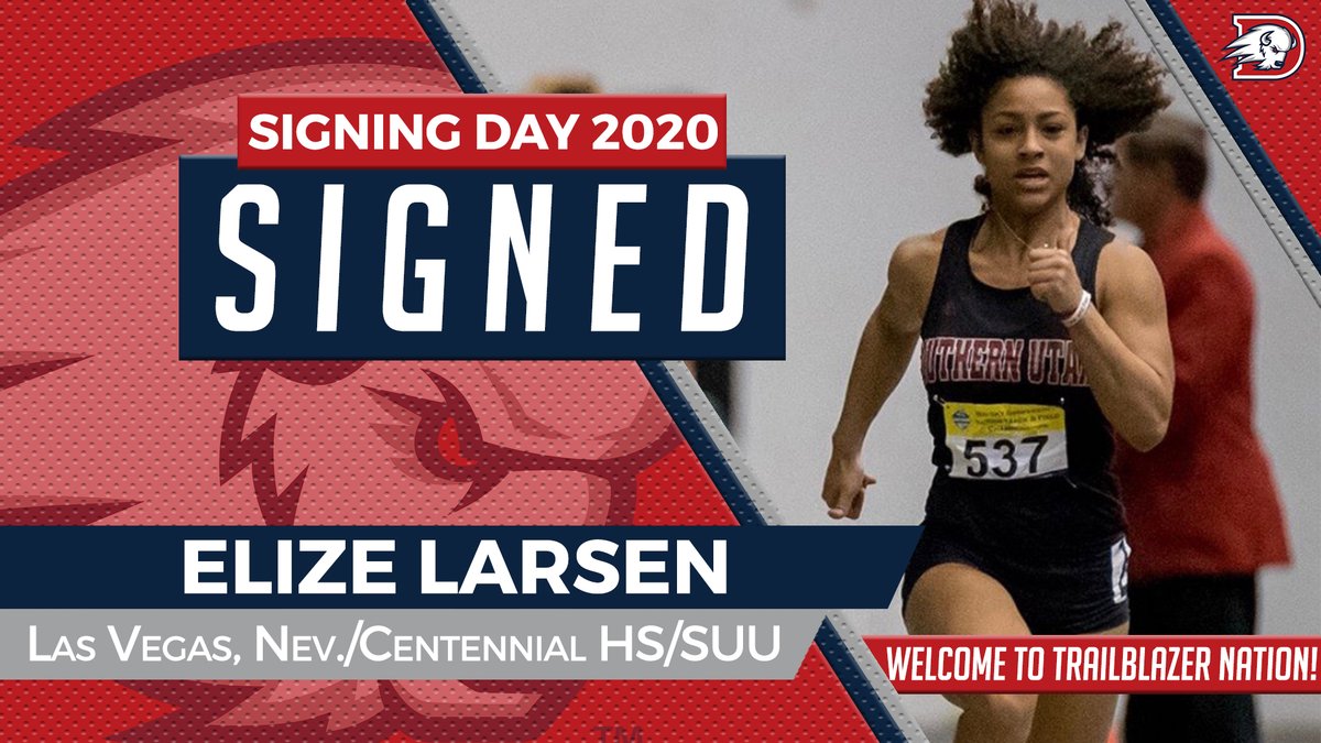 UtahTech_Sports's tweet photo. WTRACK: Welcome Elize Larsen to the Dixie State Trailblazers Family! @dsuxc #DixieBlazers #FirstDISigningClass https://t.co/loRVAQYMnW