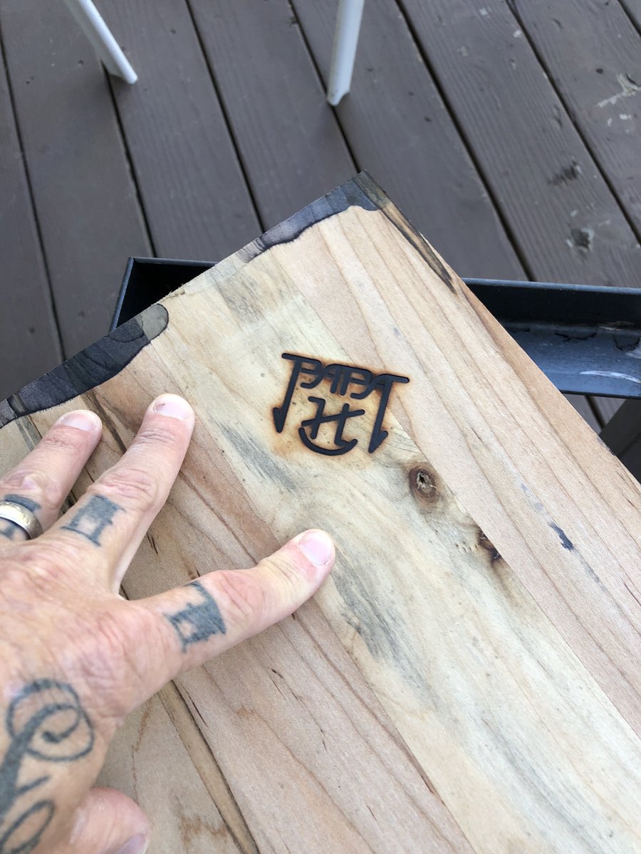 One week left to enter to win a set of hand-crafted tables designed & built by James Hetfield. Every $10 = 1 entry. Funds raised by this campaign will support @AWMHFoundation's #MetallicaScholars welding programs. Visit talli.ca/jh-tables to enter. #AWMH #MetallicaGivesBack