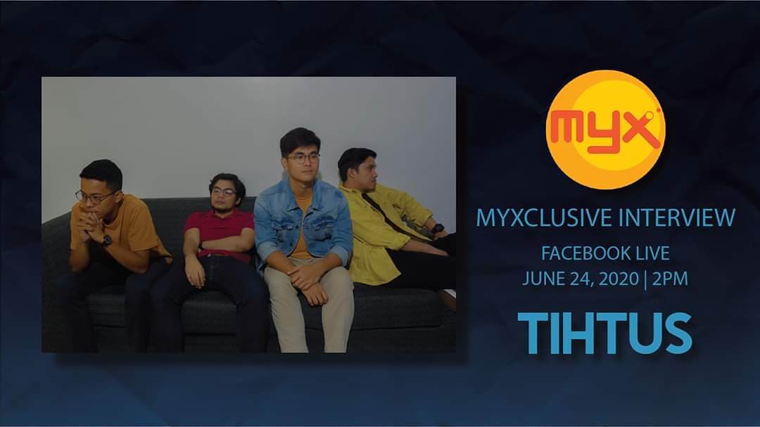 Hi! Catch our MYXclusive Interview later at @MYXphilippines