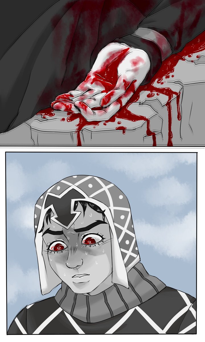SOTR__'s tweet photo. 😔🍷
#ventoaureo #jojosbizarreadventure #jojo #jjba #jjbafanart #mista #GuidoMista #abbacchio #leoneabbacchio #abbamis #misabba https://t.co/KADFt5t9zT