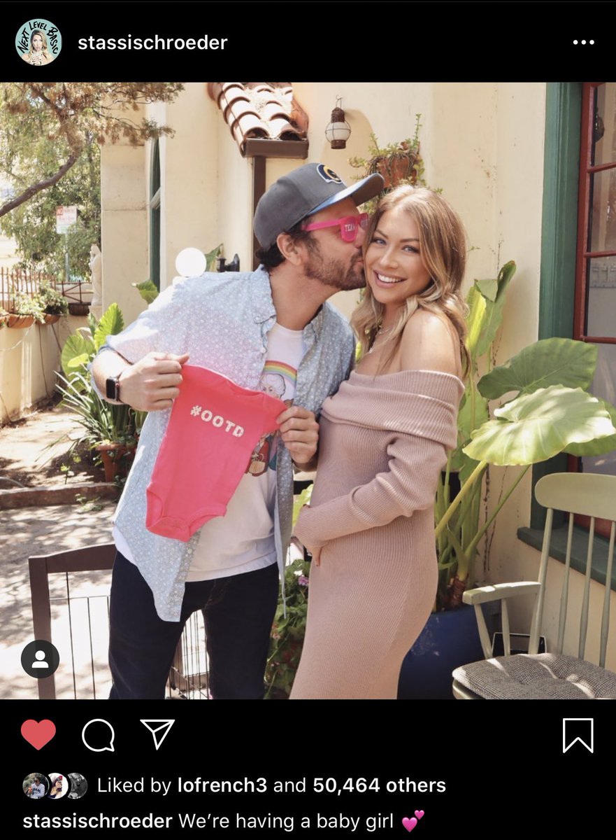 sur_rules's tweet photo. Stassi &amp; Beau are having a baby girl! 💕 @stassi @iambeau #pumprules https://t.co/5POiTmKFj0