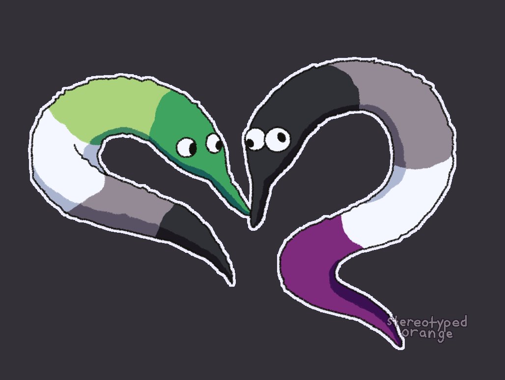 StereotypOrange's tweet photo. pride worms part 5
#PrideMonth #PRIDE2020 #pride #asexual #aromantic #asexualpride #aromanticpride #worm #wormonthestring #wormonastring #acearo https://t.co/rQQRWXUZXX