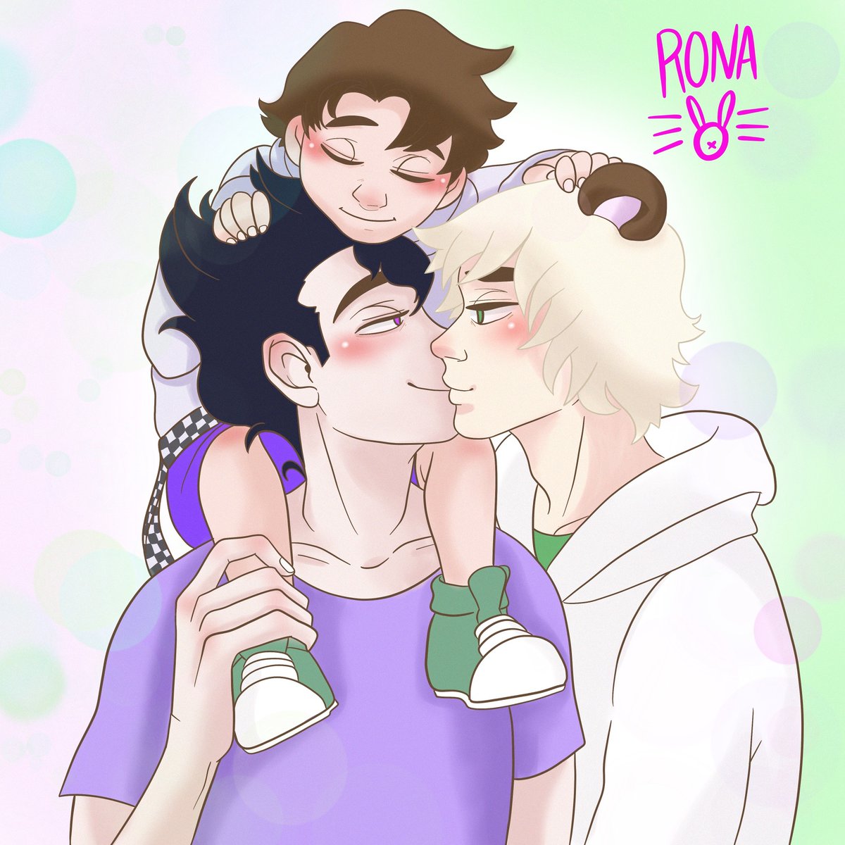 ArtsRona's tweet photo. Cosis 💜💚
#karmaland #Karmaland4 #KarmalandFanart #Rubius #Vegetta777 #bryandobluque #Rubegetta https://t.co/VVdLREaOjp