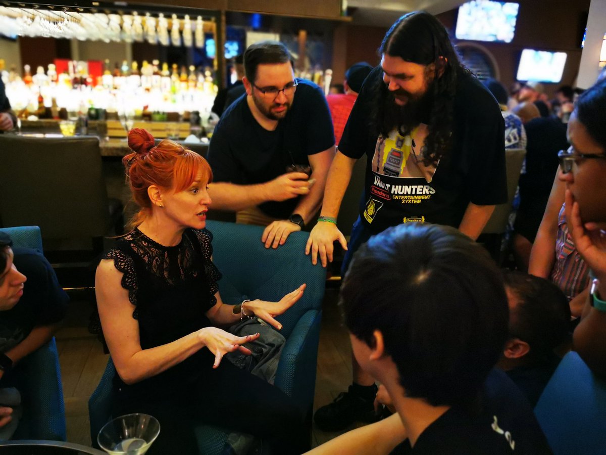 Mal027's tweet photo. Remembering last year's GuardianCon. Miss everyone so much! #GCX2020 @grneyedmusiklvr @Patra56 https://t.co/6TNPYJHZ1q