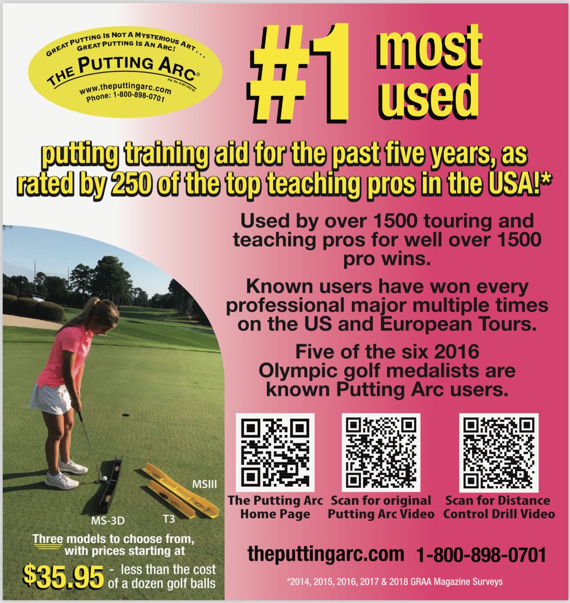 The Putting Arc, Inc tweet media