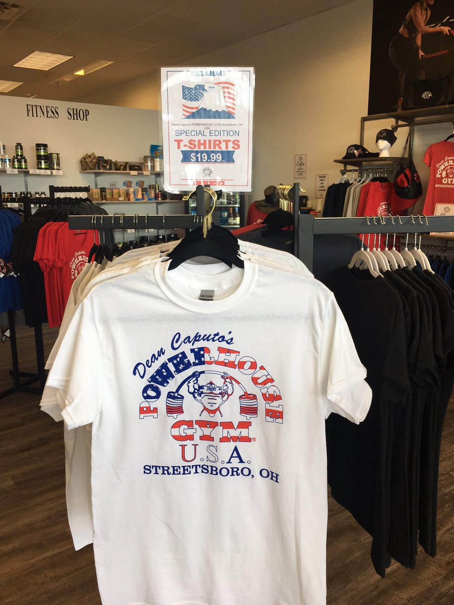 PHGStreetsboro's tweet photo. 🇺🇸NEW: SPECIAL EDITION T-SHIRTS IN STOCK! 🇺🇸🦅
Celebrate Independence Day {and every day!} and show your Dean Caputo’s POWERHOUSE GYM Streetsboro, OH pride with your new merch! 🇺🇸 #StreetsboroOH #PowerhouseGymStreetsboro https://t.co/98z7XYXVYH