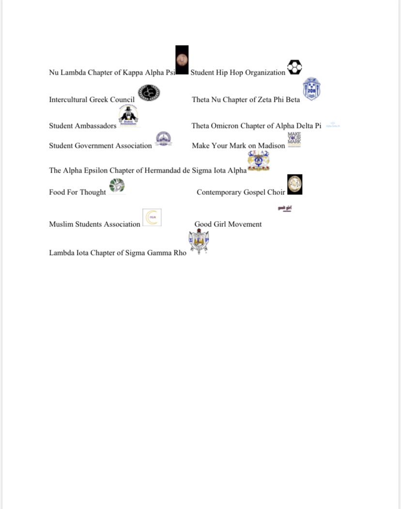 JMUNAACP's tweet image. Stop Asking for bare minimum.
Start Demanding Change. 💪🏾💛

@JMU These are our demands. 
As a University if you truly value diversity and inclusion, then you will take them into account. 

#ChangeTheNames #WhereIsAlger #JMU #JMU21 #JMU22 #JMU23 #JMU24 #JMUAlum #JMUNAACP