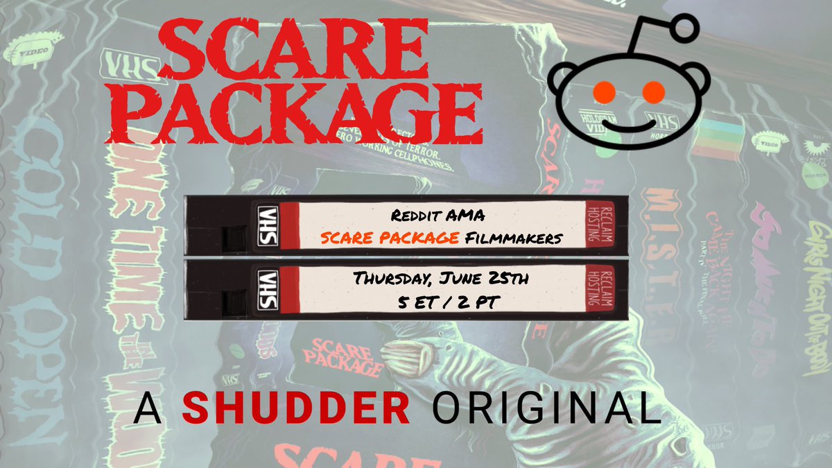 SCARE PACKAGE - @reddit AMA this Thursday at 5ET / 2 PT

Ask us all the things! #redditama