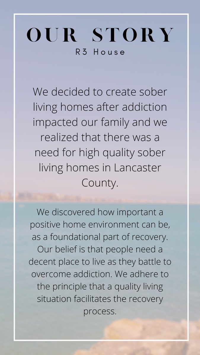 R3House's tweet photo. Who and what is R3House? Learn more at https://t.co/jryNMtWFQa #sobriety #recovery #sober #addictionrecovery #lancaster https://t.co/XYPxpjWXku