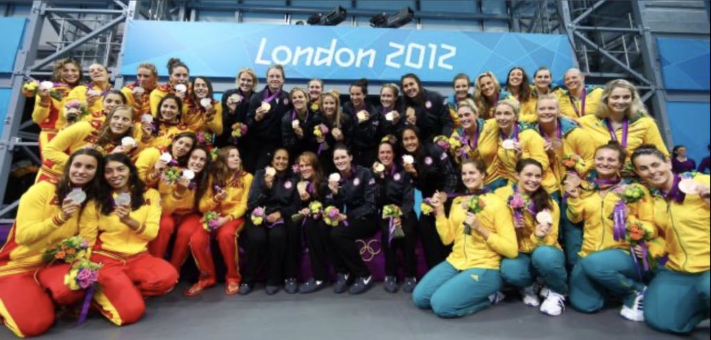 Happy Olympic Day. I love this picture because it shows a portion of those women that we played against, but more importantly the greater community of kick-butt women I respect and admire.  A small slice of what we all aspire for, mutual respect no matter our differences.