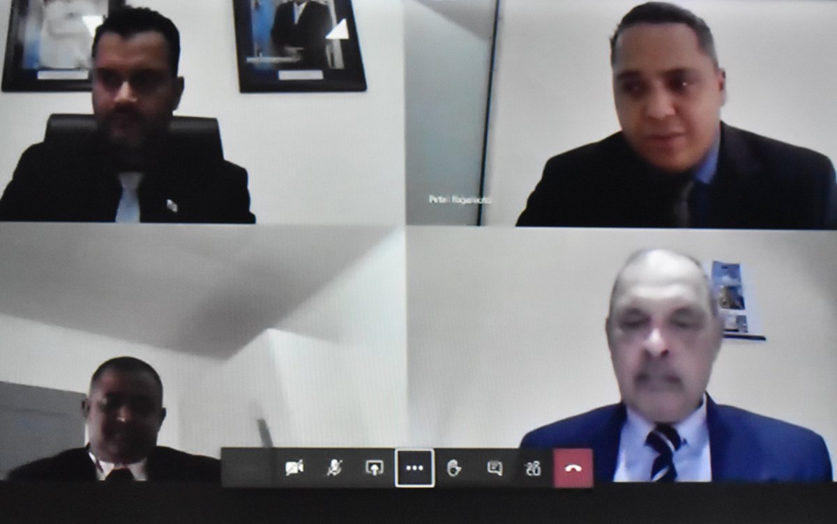 fijiparliament's tweet photo. Virtual submissions to the Justice, Law&HR Committee on the Cybercrime Bill 2020 from Peter Rigamoto, Head of Legal (Pacific Hub) Digicel Pacific Group, Releshni Karan @OHCHR_Pacific & Mr Alexandru Caciuloiu @UNODC https://t.co/Mxkb30VsSB