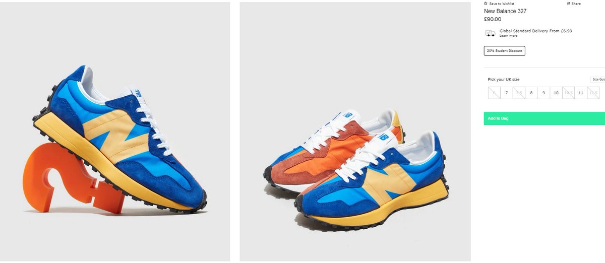 new balance 99 blue orange