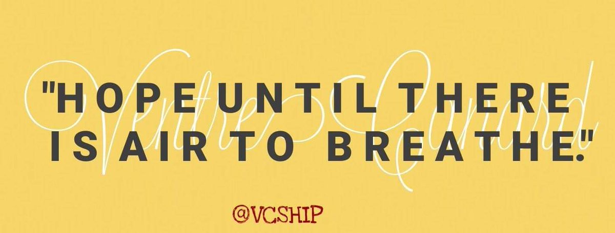 vcship_wp's tweet photo. Cover 
"Hope until there is air to breathe." -@VentreCanard_Wp https://t.co/cC6OrAV90p