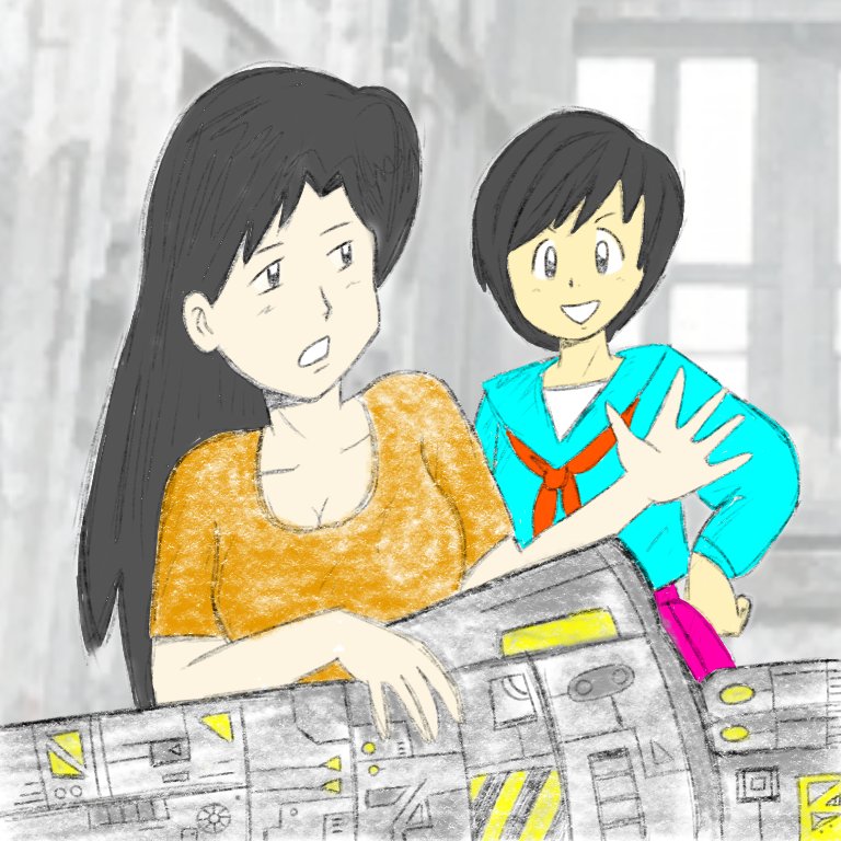 なんか色を塗らない方が良かったかも…鉛筆のぼやぼや感が薄まるから?
#絵 #イラスト #色塗り失敗
#謎の絵 