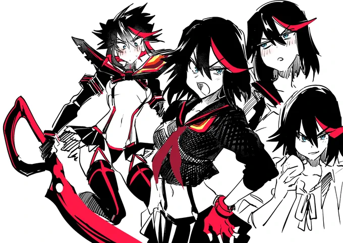 キルラキル #キルラキル #纏流子 #鬼龍院皐月 https://t.co/l3XeBkVRR0 