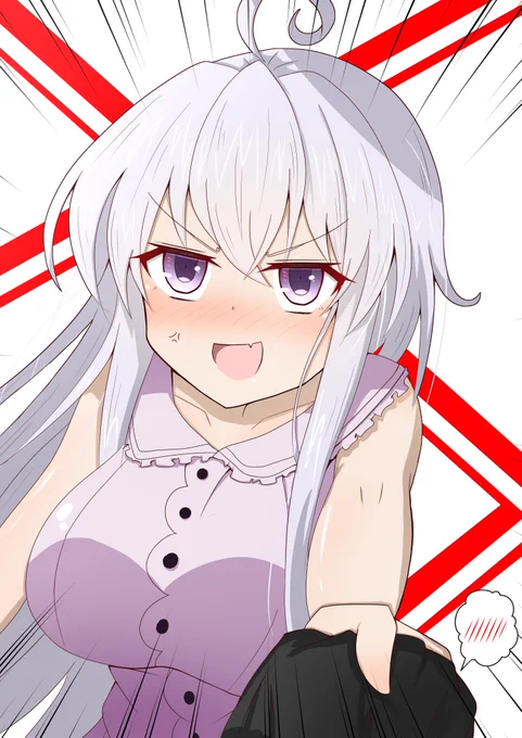 ロングな雪音クリスちゃん! 