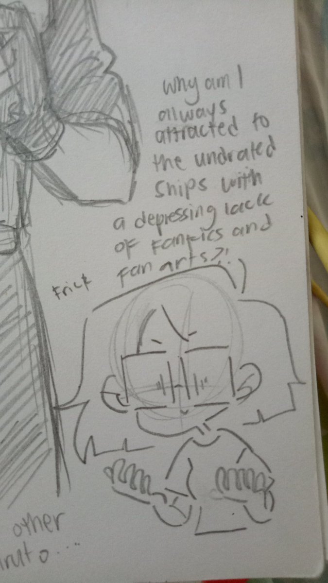 Lmoa here's some past doodles of me