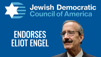 TeamEngel's tweet photo. The Jewish Democratic Council of America #JDCA (@USJewishDems) endorses Congressman Eliot Engel for Re-Election!
👉 👉 🇺🇸 Vote Today! 🇺🇸 👈 👈
#EngelForCongress #TeamEngel #NY16 #vote2020 https://t.co/GmhA2FebaS