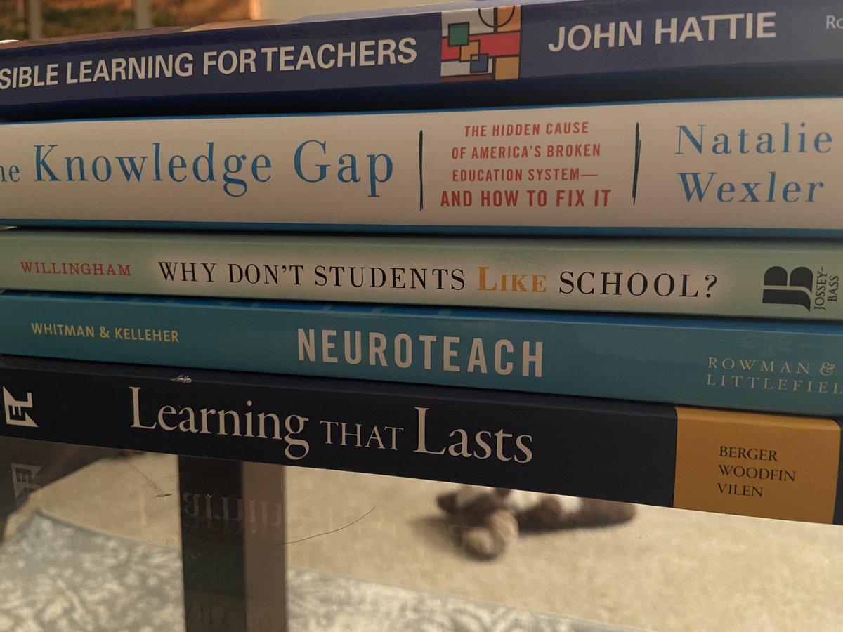 JPetersonSS's tweet photo. My summer reading list. #lifelonglearner https://t.co/fmJACUAZSu