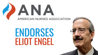 TeamEngel's tweet photo. The American Nurses Association (@ANANursingWorld) endorses Congressman Eliot Engel for Re-Election!
👉 👉 🇺🇸 Vote Today! 🇺🇸 👈 👈
#Nurses #Nursing #EngelForCongress #TeamEngel #NY16 #vote2020 https://t.co/hsO4VYlfOz