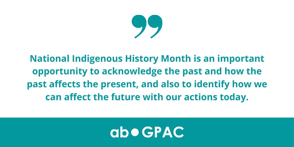 ab-GPAC Statement on National Indigenous History Month:
abgpac.ca/2020/06/statem…
#abpse #ableg