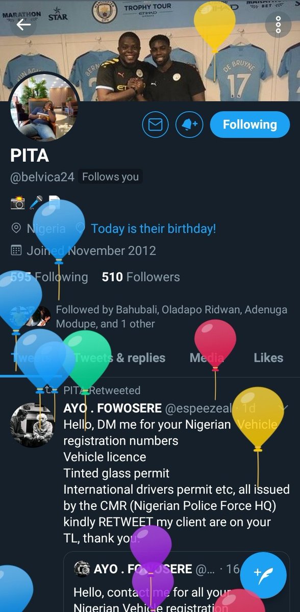 ayit0nu's tweet photo. @belvica24 happy birthday Bro. #WaiDay https://t.co/xOmRJ8z6BM