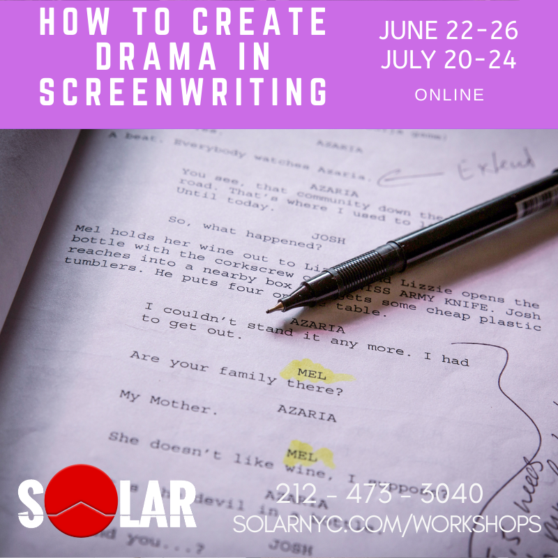 SolarWorkshops's tweet photo. Got an idea?
Turn it into a STORY!
Screenwriting Made EASY!! (Online) JUNE 22-26
https://t.co/XxEUYLrGlL
Join us! Be CREATIVE!

#filmmakingworkshop #filmmakingclass #directing #lighting #camera #cinematography #cameraworkshop #lightingworkshop https://t.co/m91J8JPVoB