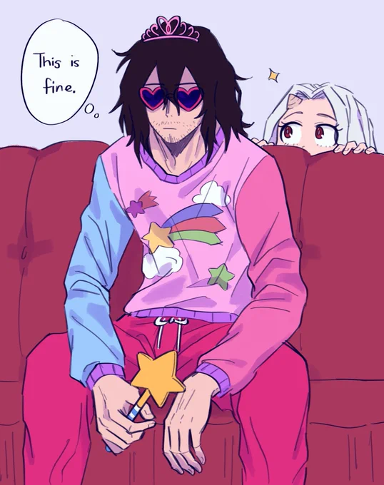 Heart eyes mf #aizawashouta #eraserhead #BNHA #eribnha 